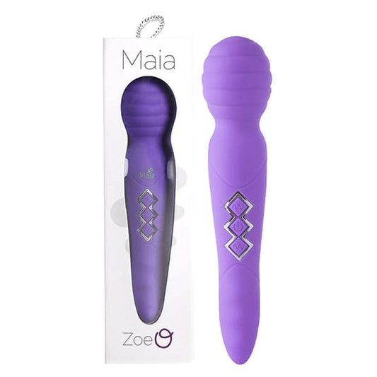 Maia Zoe Dual Vibrating Wand - Finger and Tongue Vibrators