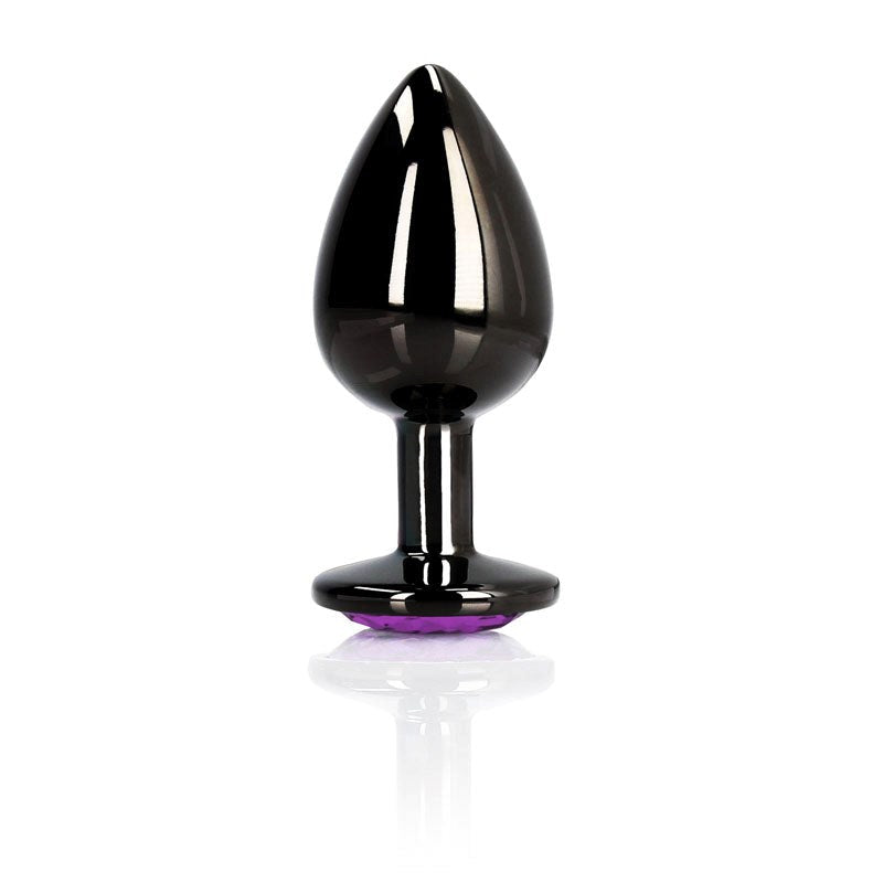 OUCH! Heart Gem Butt Plug - Large - Realistic Dildos