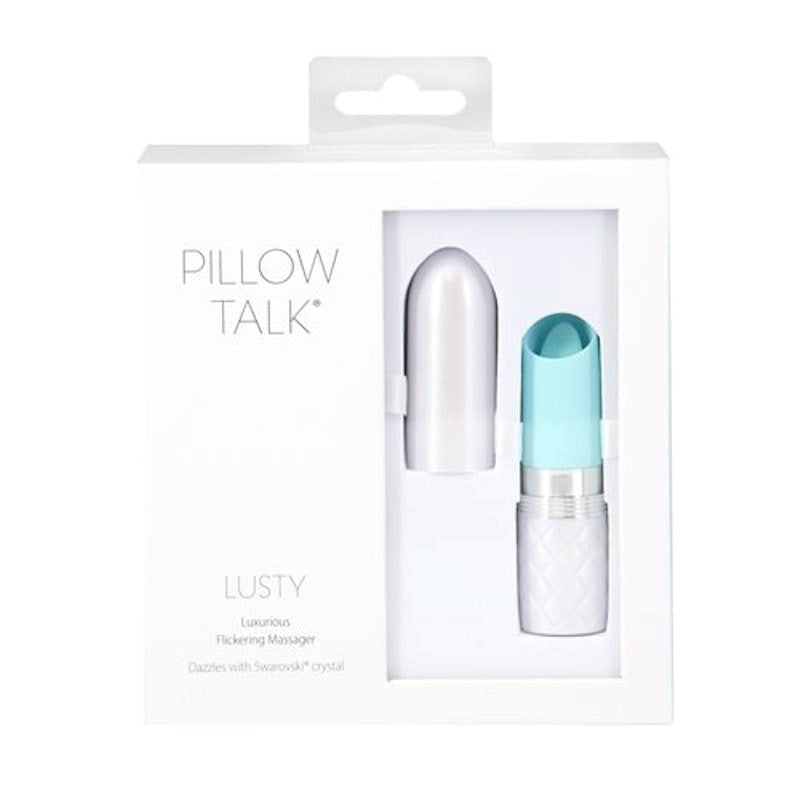 Pillow Talk Lusty Flickering Massager - Clit Ticklers and Pulsators