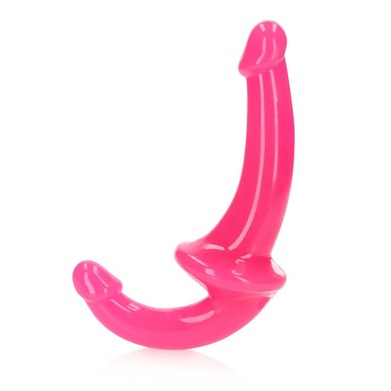 REALROCK 13.5 cm Strapless Strap-On Glow - Realistic Dildos