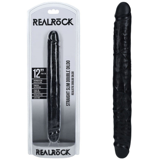 REALROCK 30cm Slim Double Dildo - Realistic Dildos