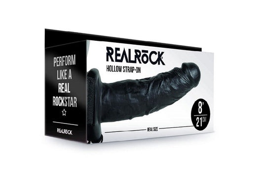 REALROCK Hollow Strapon 8 inch - Strap On Sextoys