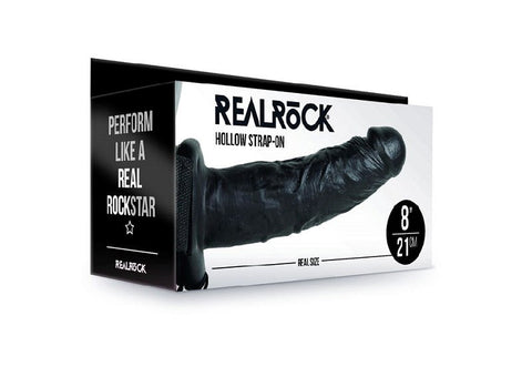 REALROCK Hollow Strapon 8 inch - Strap On Sextoys