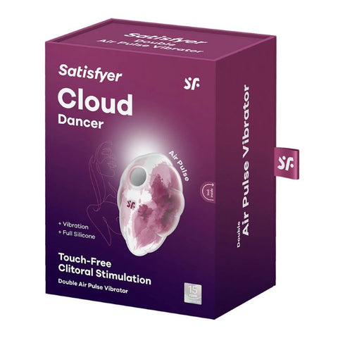 Satisfyer Cloud Dancer Air Pulse - Clit Ticklers and Pulsators