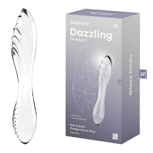 Satisfyer Dazzling Crystal 1 - Glass Sex Toys