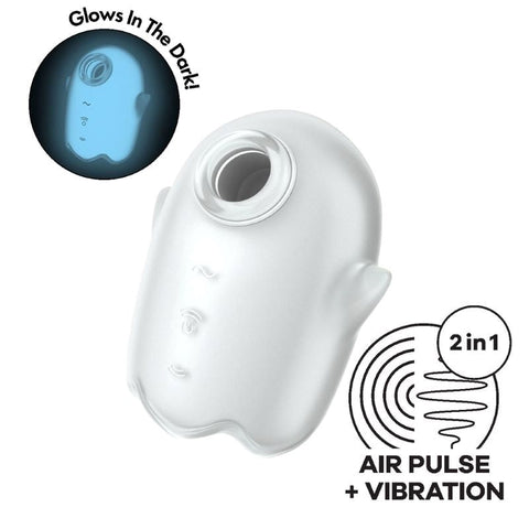 Satisfyer Glowing Ghost Waterproof Clitoral Massager - Personal Massagers