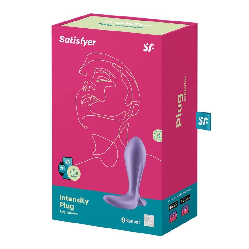 Satisfyer Intensity App Control Anal Pleasure Plug - - Rabbit Vibrators