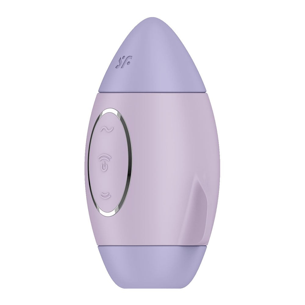 Satisfyer Mission Control Double Air Pulse Clitoral Vibrator - Pussy And Clit Toys