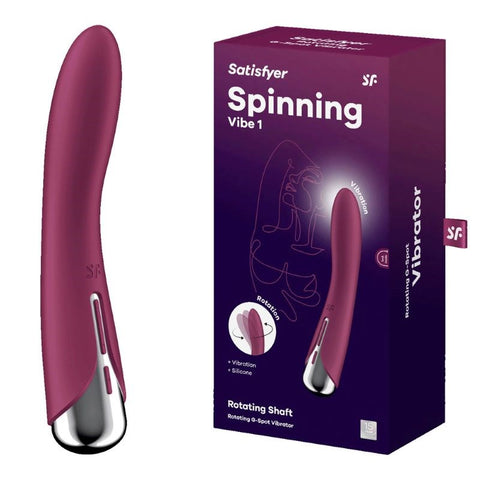 Satisfyer Spinning Vibe 1 Multi Functions G Spot Massager - Rabbit Vibrators