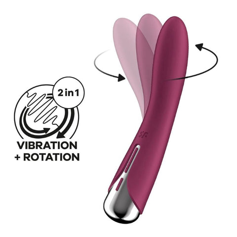 Satisfyer Spinning Vibe 1 Multi Functions G Spot Massager - Rabbit Vibrators