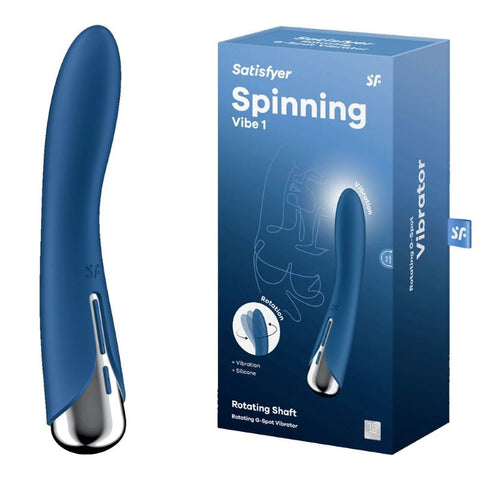 Satisfyer Spinning Vibe 1 Multi Functions G Spot Massager - Rabbit Vibrators