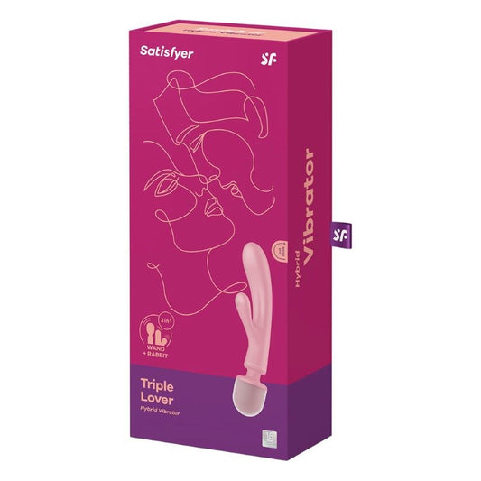 Satisfyer Triple Lover - Glass Sex Toys