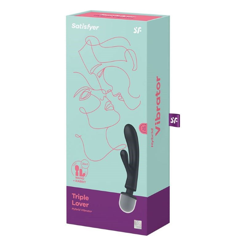 Satisfyer Triple Lover - Glass Sex Toys