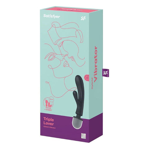 Satisfyer Triple Lover - Glass Sex Toys