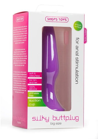 Shots Silky Butt Plug Big - Butt Plugs