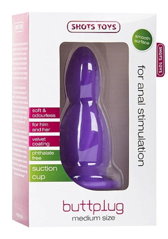 Shots Toys Buttplug Medium Size - Butt Plugs