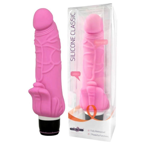Silicone Classic - 7.5 Inch Vibe - Realistic Dildos