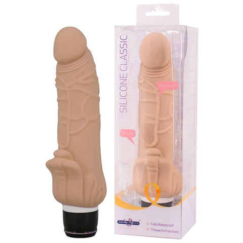 Silicone Classic - 7.5 Inch Vibe - Realistic Dildos