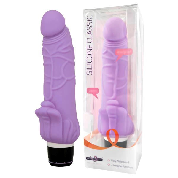 Silicone Classic - 7.5 Inch Vibe - Realistic Dildos