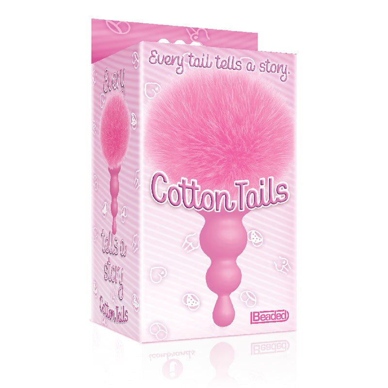 The 9's Cottontails - Beaded - - Butt Plugs