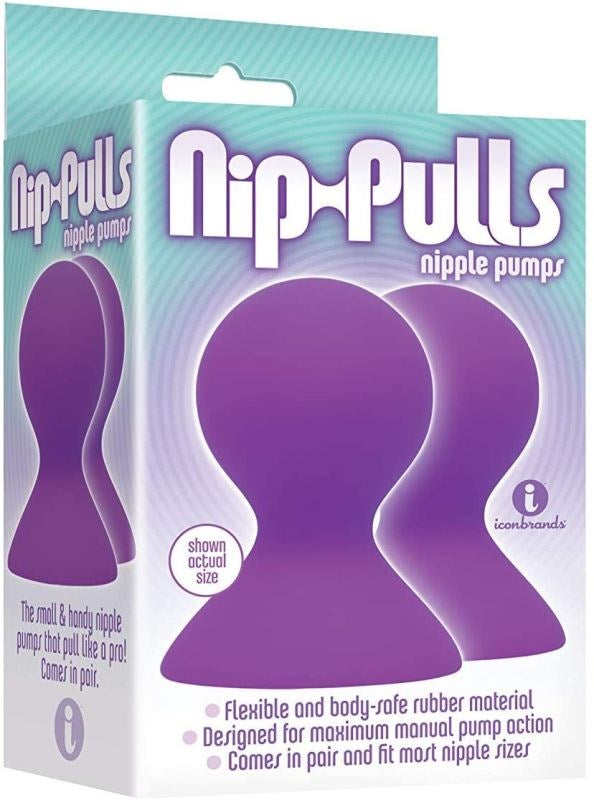 The 9'S Nip-Pulls Nipple Pumps - - Breast and Nipple Toys