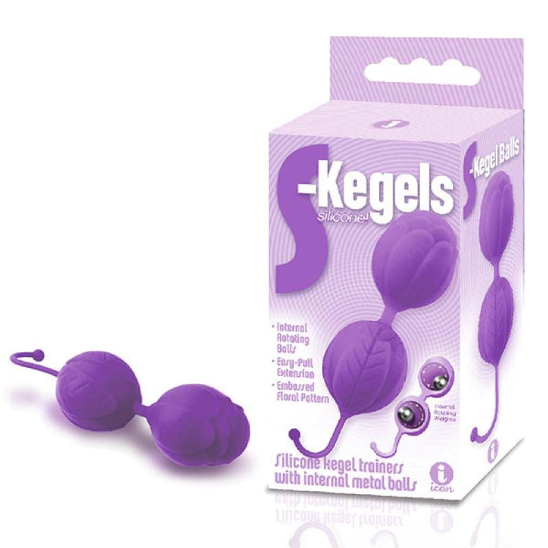 Revitalize Intimate Wellness - The 9's S-Kegels Silicone Kegel Balls - - Love Eggs and Kegel Exercisers