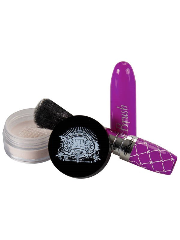 Touche Elite Powder Brush Massager - - Novelty Vibrators