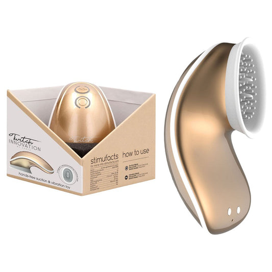 Twitch 1 Hands-Free Suction & Vibration - Clit Ticklers and Pulsators