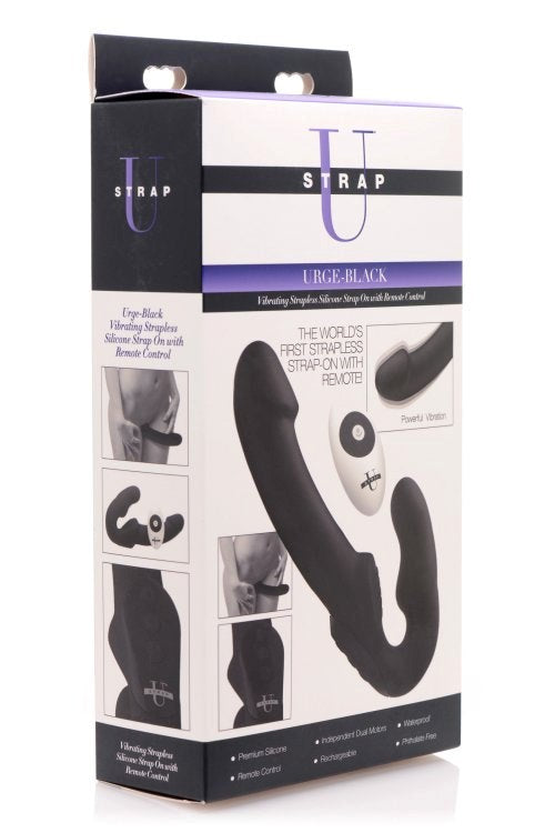 Urge Strapless Strap On With Remote - - Strap On Sextoys