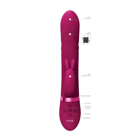 Vive Nari - Customizable Rabbit Vibrator for Unparalleled Pleasure - Rabbit Vibrators