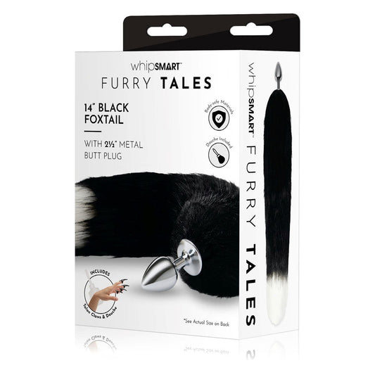 WhipSmart Furry Tales 14 Inch Fox Tail Butt Plug - Butt Plugs