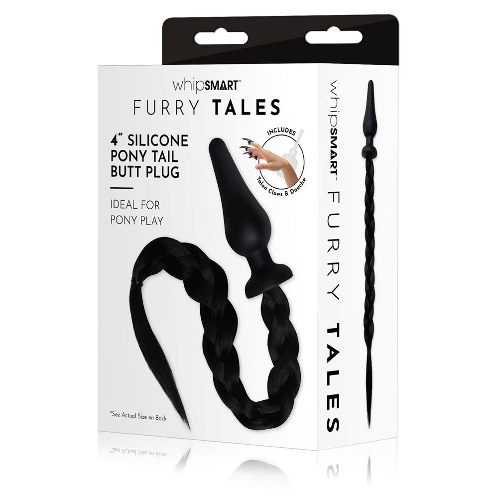 WhipSmart Furry Tales 4 Inch Pony Tail - - Butt Plugs