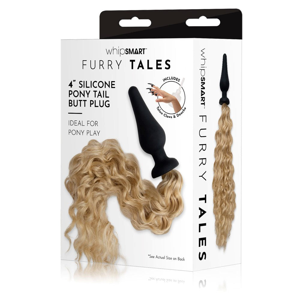 WhipSmart Furry Tales 4 Inch Pony Tail - - Butt Plugs