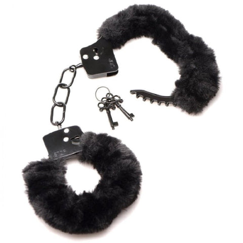 Cuffed in Fur Furry Handcuffs - Babydolls and Chemises