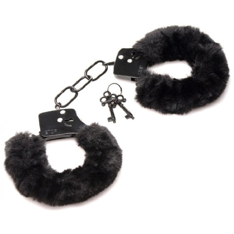 Cuffed in Fur Furry Handcuffs - Babydolls and Chemises