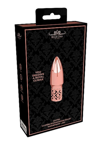 Glitter Rechargeable ABS Bullet - Bullet Vibrators