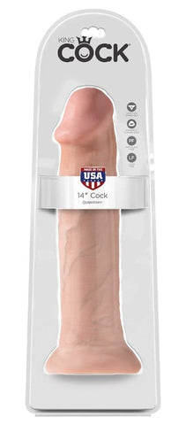 King Cock 14 in. Cock - Strap On Sextoys