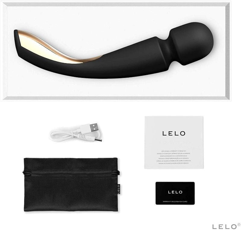 Lelo Smart Wand 2 Medium Vibrating Body Massager - Rabbit Vibrators