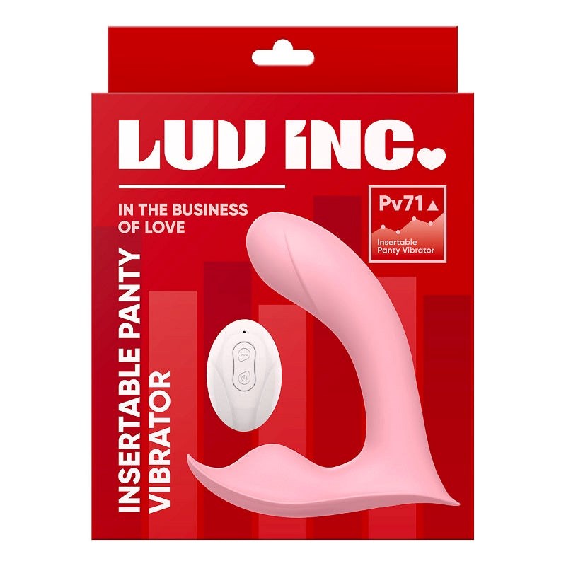 Luv Inc Pv71 Insertable Panty Vibrator - - Anal Vibrators