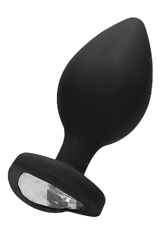 Ouch! Diamond Heart Butt Plug Extra Large - Breast and Nipple Toys