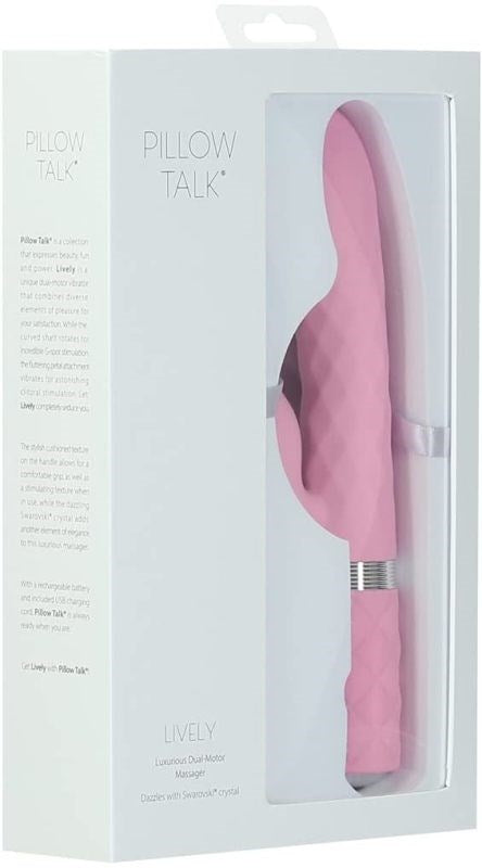 Pillow Talk's Lively Dual-Motor Vibrator - Customizable Bliss - Sex Toys For Couples