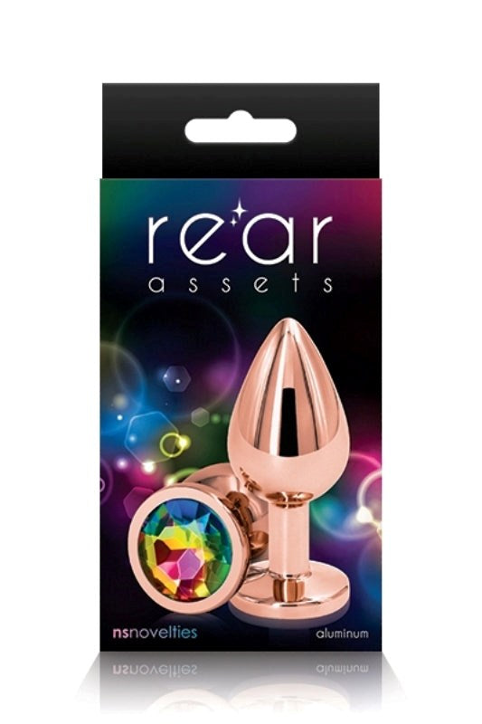 Rear Assets Rose Gold Medium - - Butt Plugs