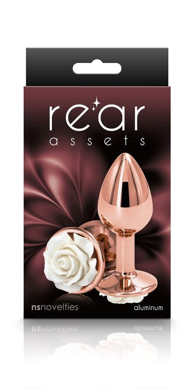 Rear Assets Rose Small - Butt Plugs