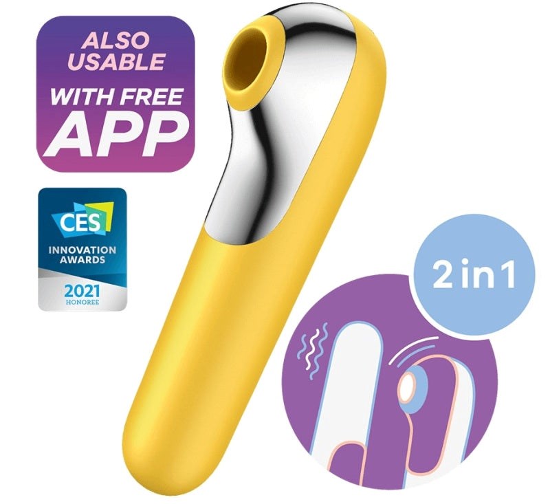 Satisfyer Dual Love - Clit Ticklers and Pulsators