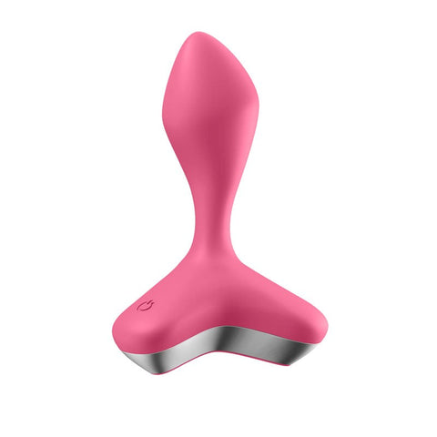 Satisfyer Game Changer Waterproof Silicone Vibrating Butt Plug - Remote Control Vibrators