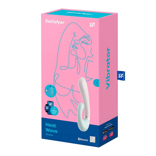 Satisfyer Heat Wave App Connected Multi Functions G Spot Vibrator - Remote Control Vibrators