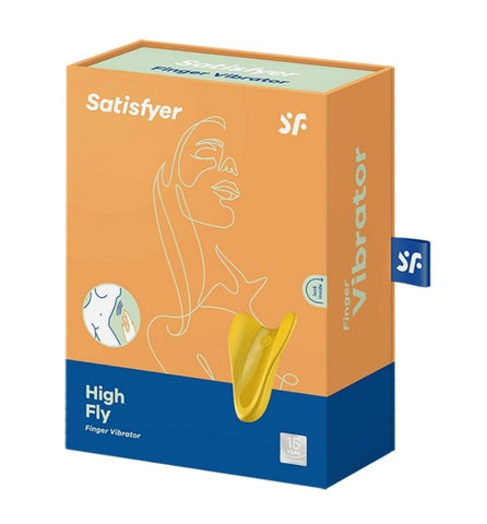 Satisfyer High Fly Waterproof Full Body Personal Finger Massager - Personal Massagers