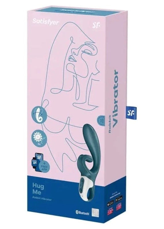 Satisfyer Hug Me Rabbit Vibe App Control - Clit Ticklers and Pulsators
