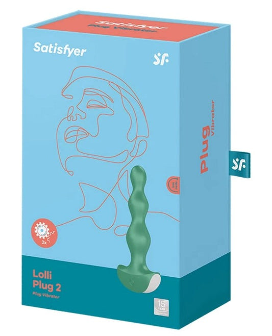 Satisfyer Lolli Plug 2 USB Rechargeable Anal Vibrator - Anal Vibrators