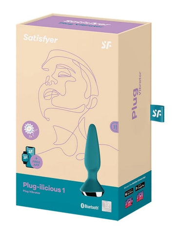 Satisfyer Plug-ilicious 1 App Controlled anal Vibrator - Remote Control Vibrators
